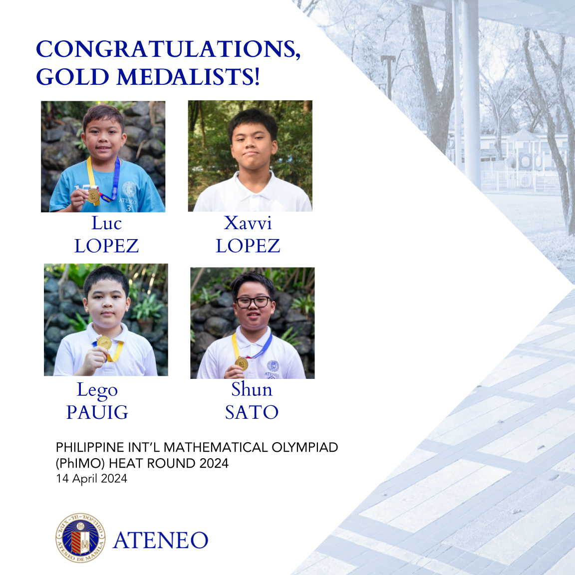 AGS PhIMO gold medalists 4