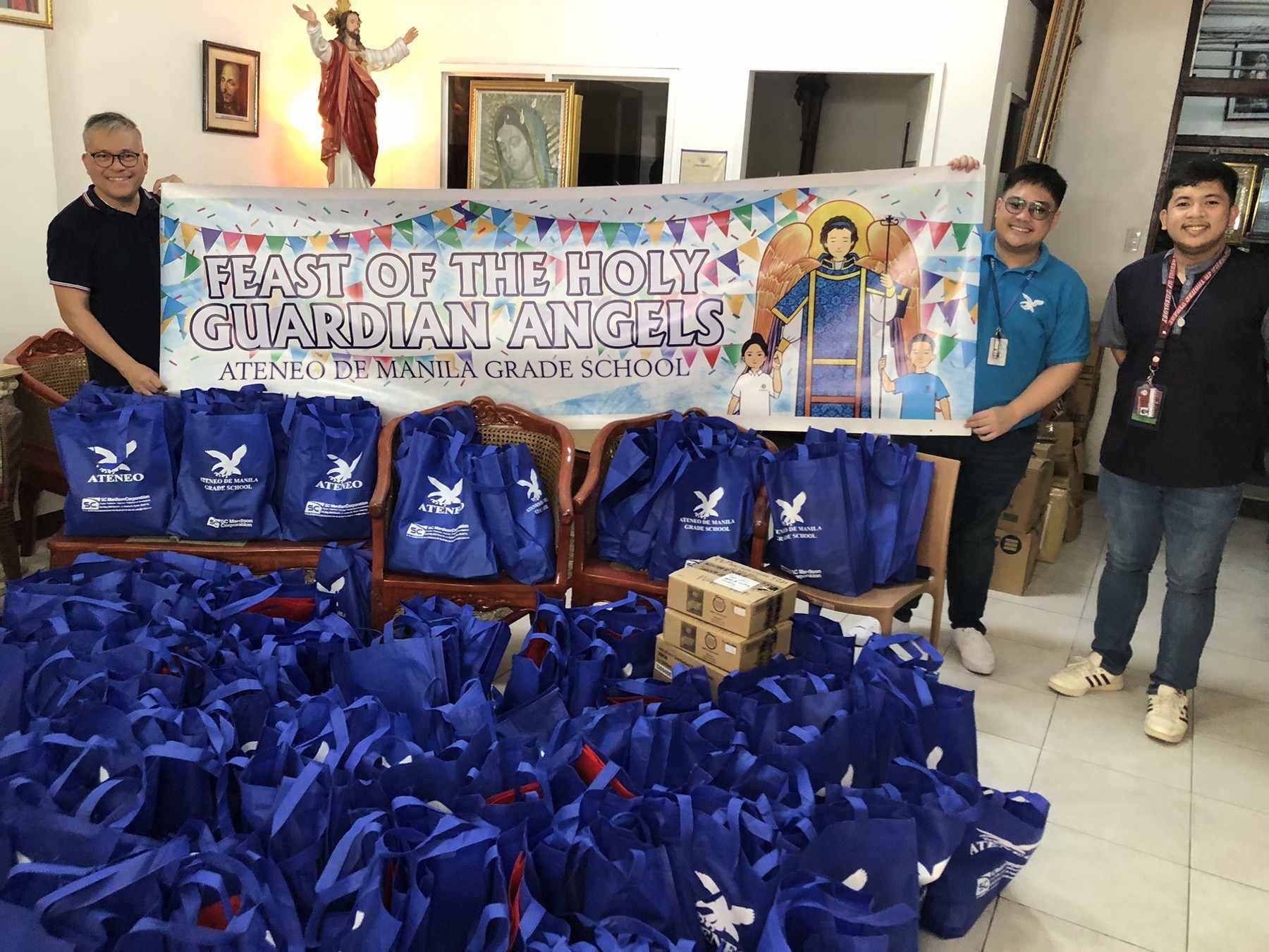 The gift packs were received at PGH on 2 October 2024