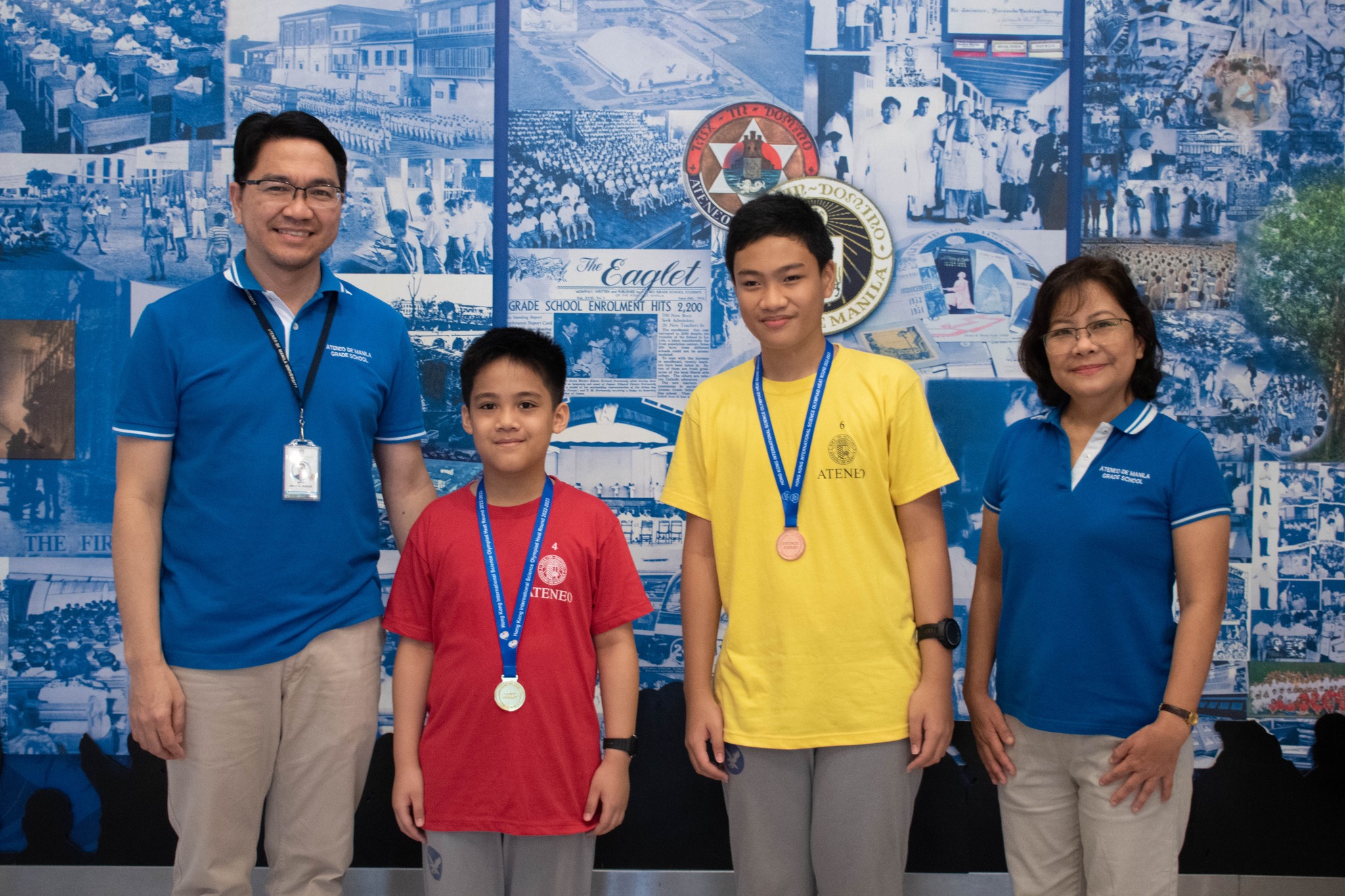 (L-R) Jervy Robles, Anton Doria, Elliot Peralta, Vivian David