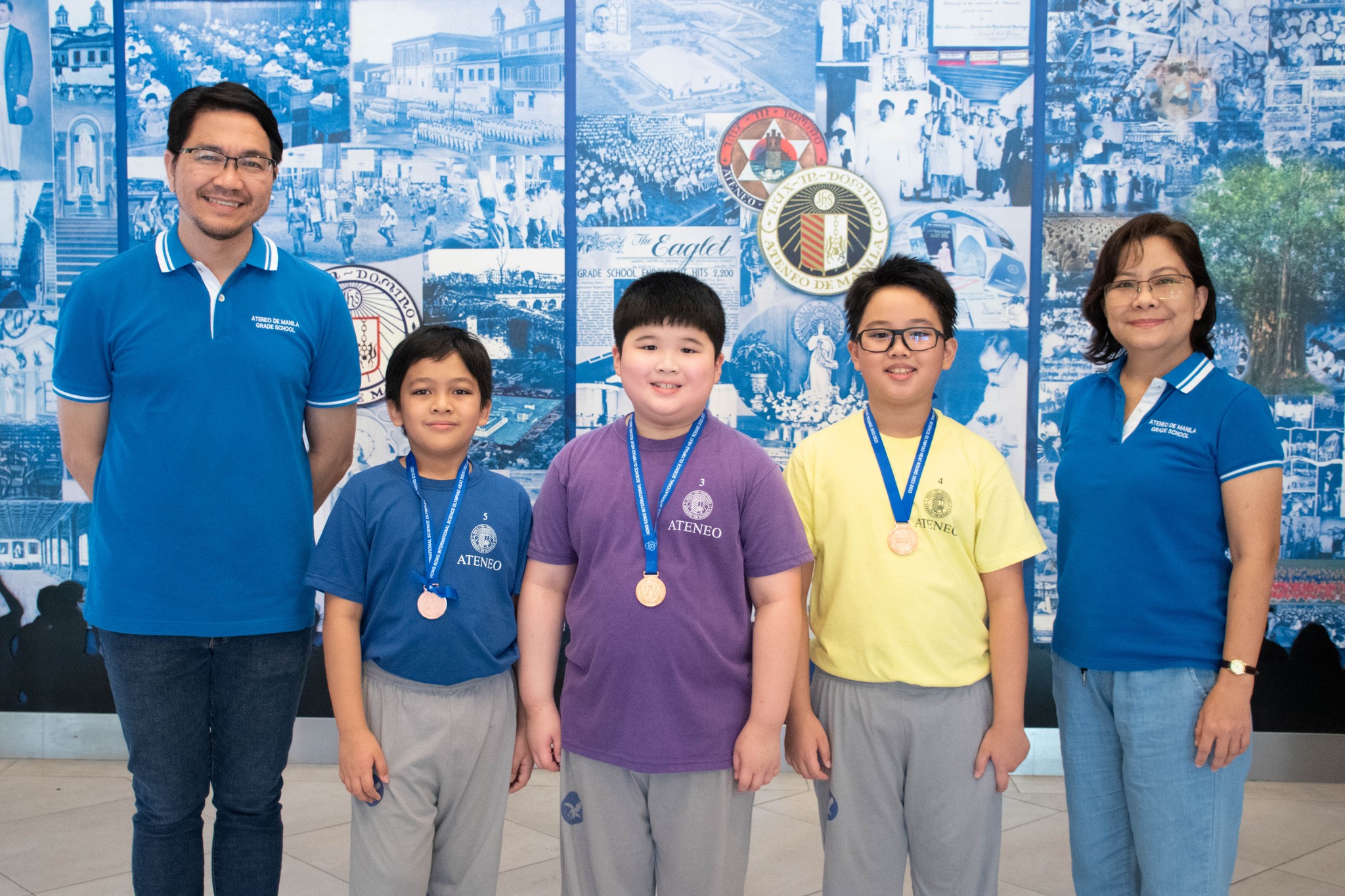 (L-R) Jervy Robles, Daniel Canaria, Henri Lee, Shun Sato, Vivian David