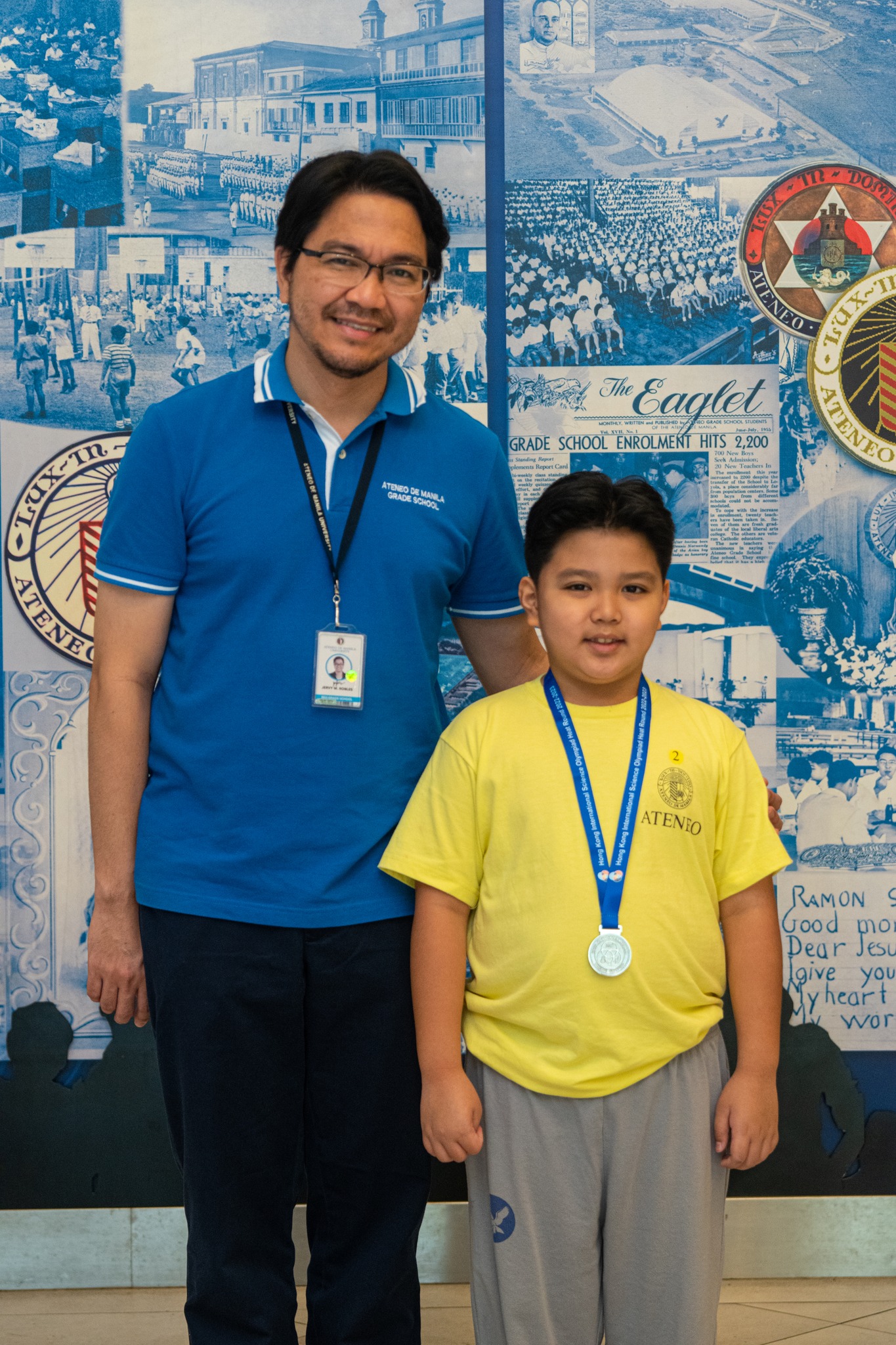 Jervy Robles and Mika Bagain