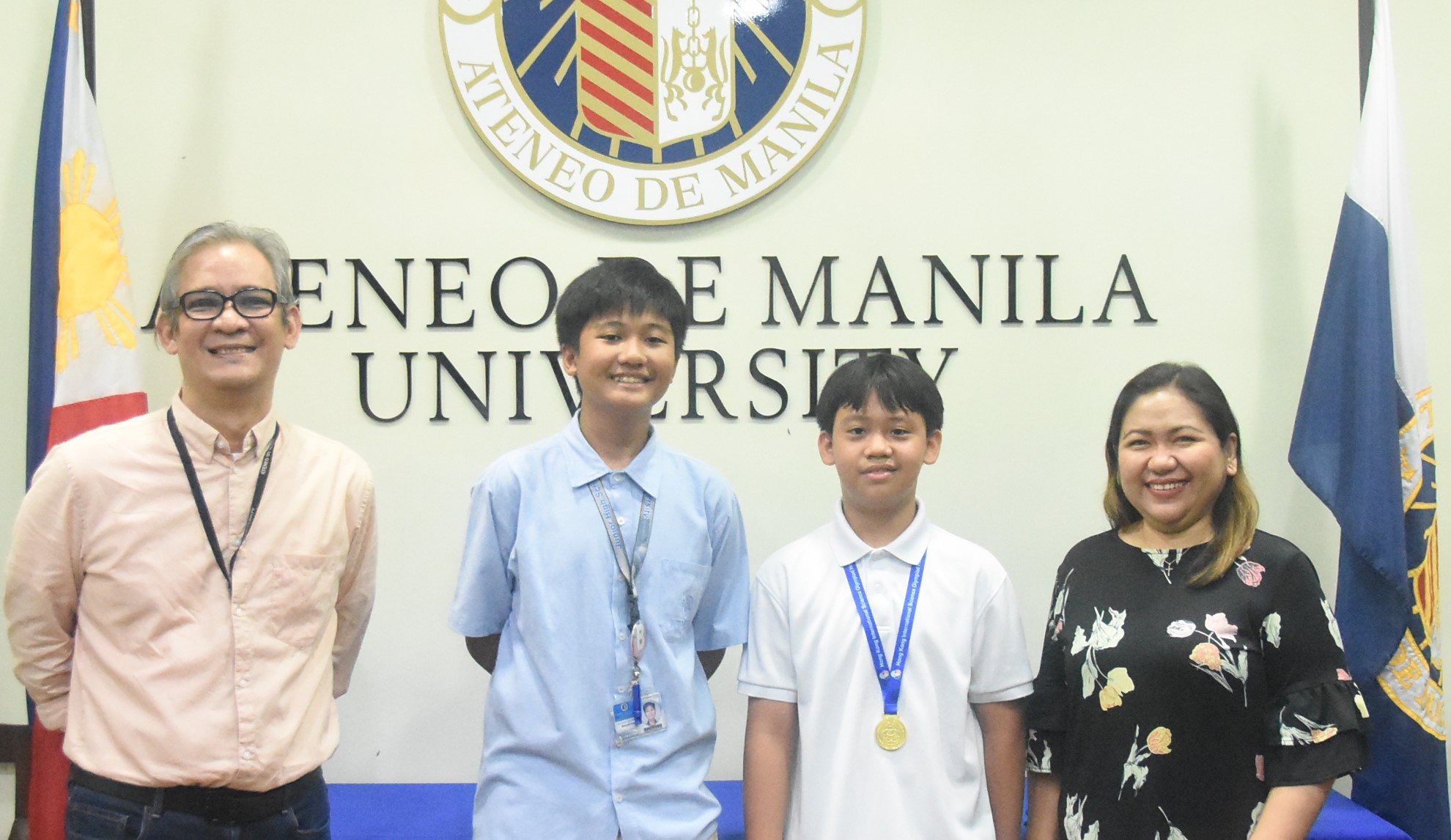 (L-R) Jonny Salvador, Nathan Ballatan, Joey Enriquez, Gen Sanvictores