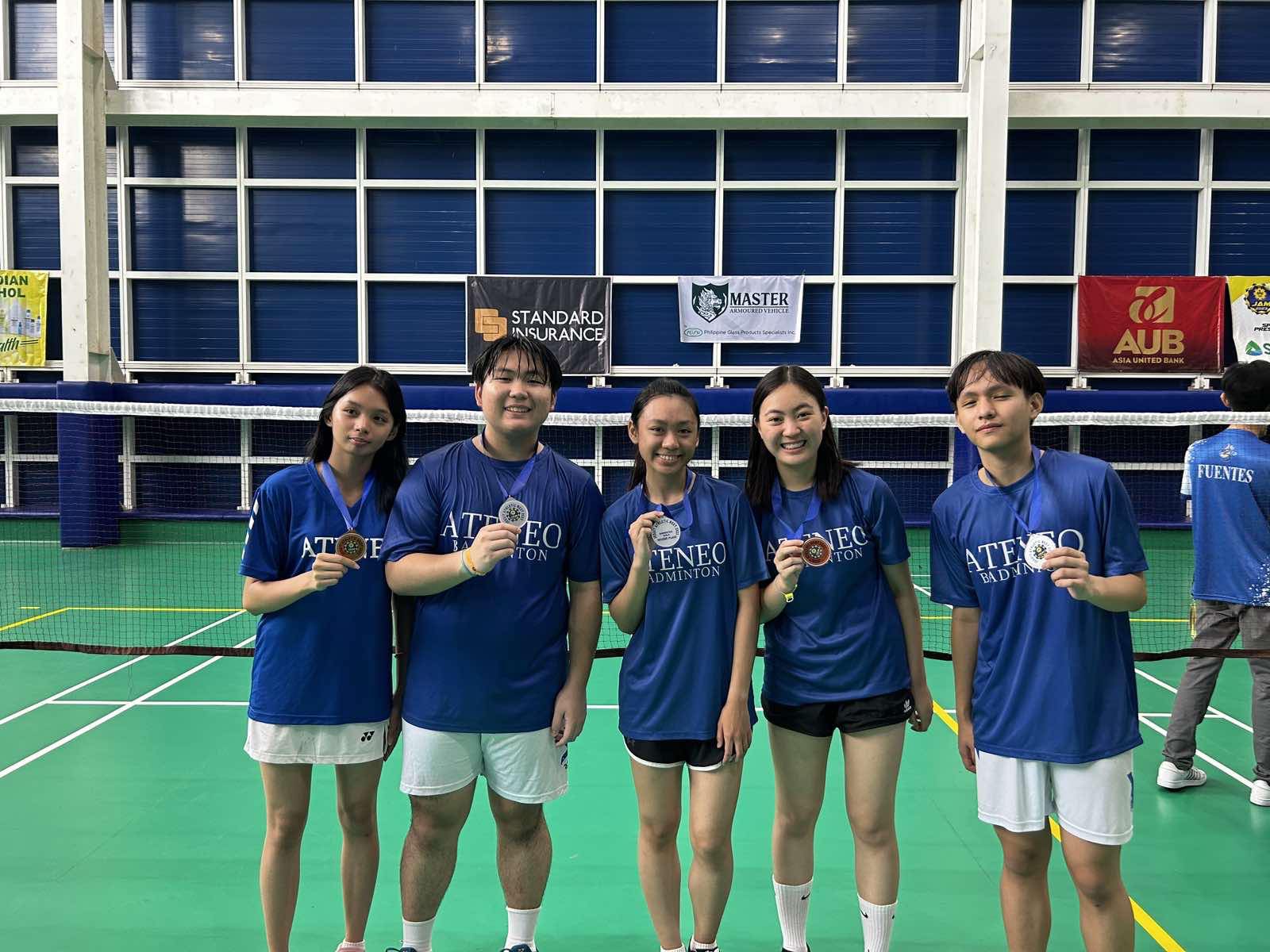 From left: Erica Alicante, Lester Peñaloza, Sophia Reyes, Martina Cortez, Jamie Castañeda