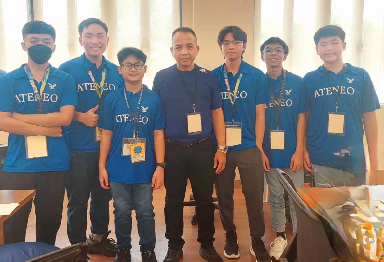 From left: Luis Gutierrez, Brix Magugat, Arjay Co, Ildefonso Datu, Liam Batnag, Pio Caro, Marc Fua