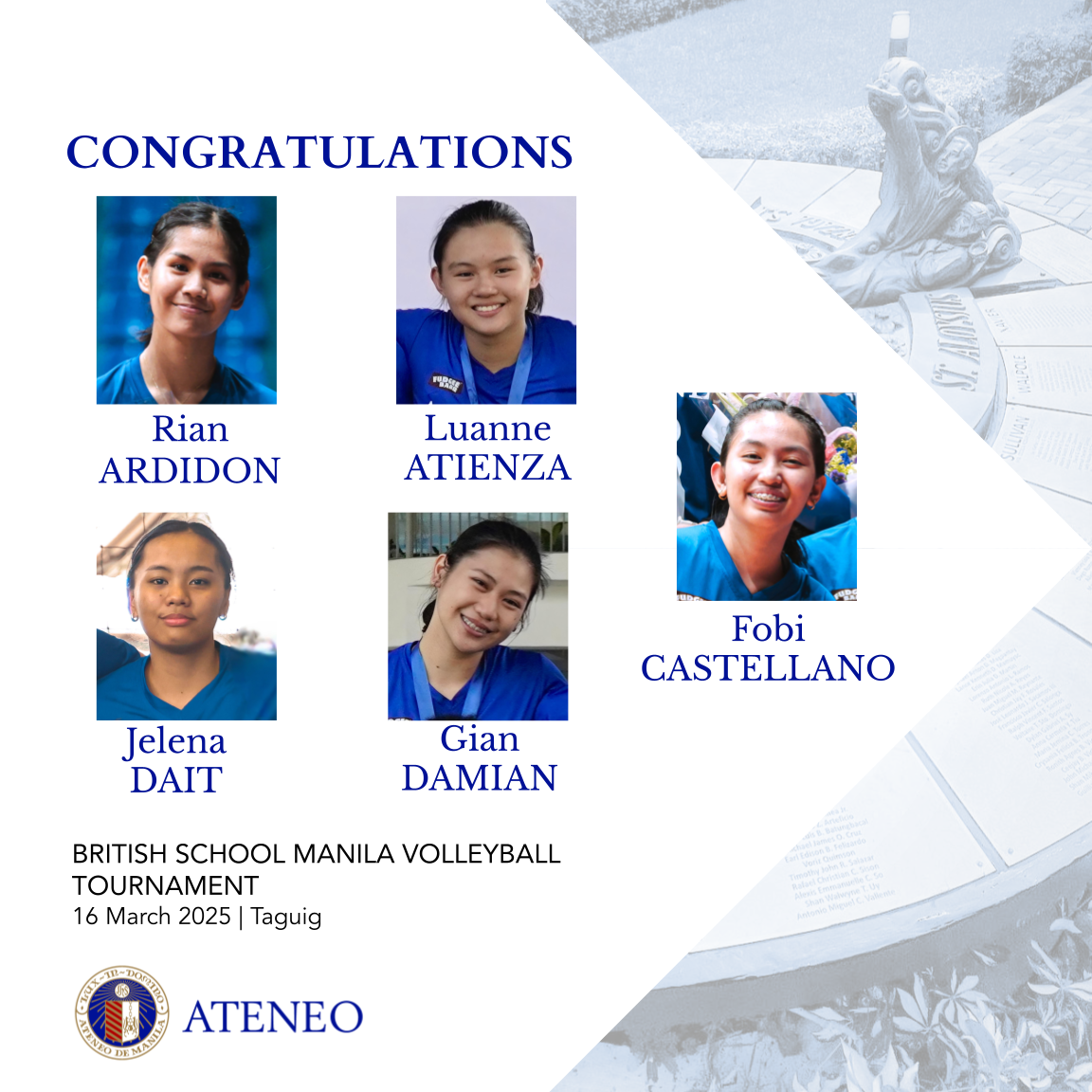 ASHS Girls' VT slide 2