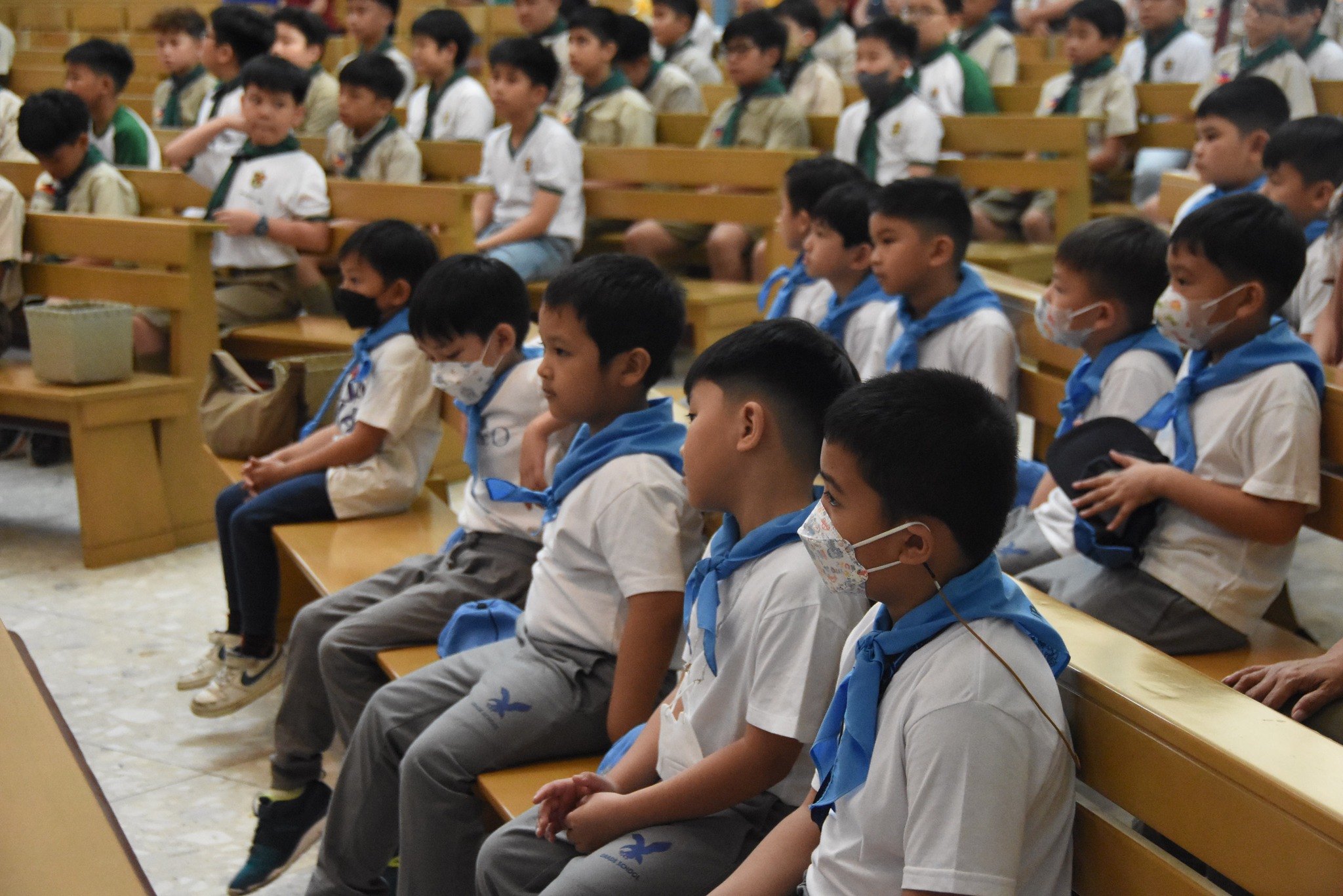 The youngest Scouting section, the Kid Scouts