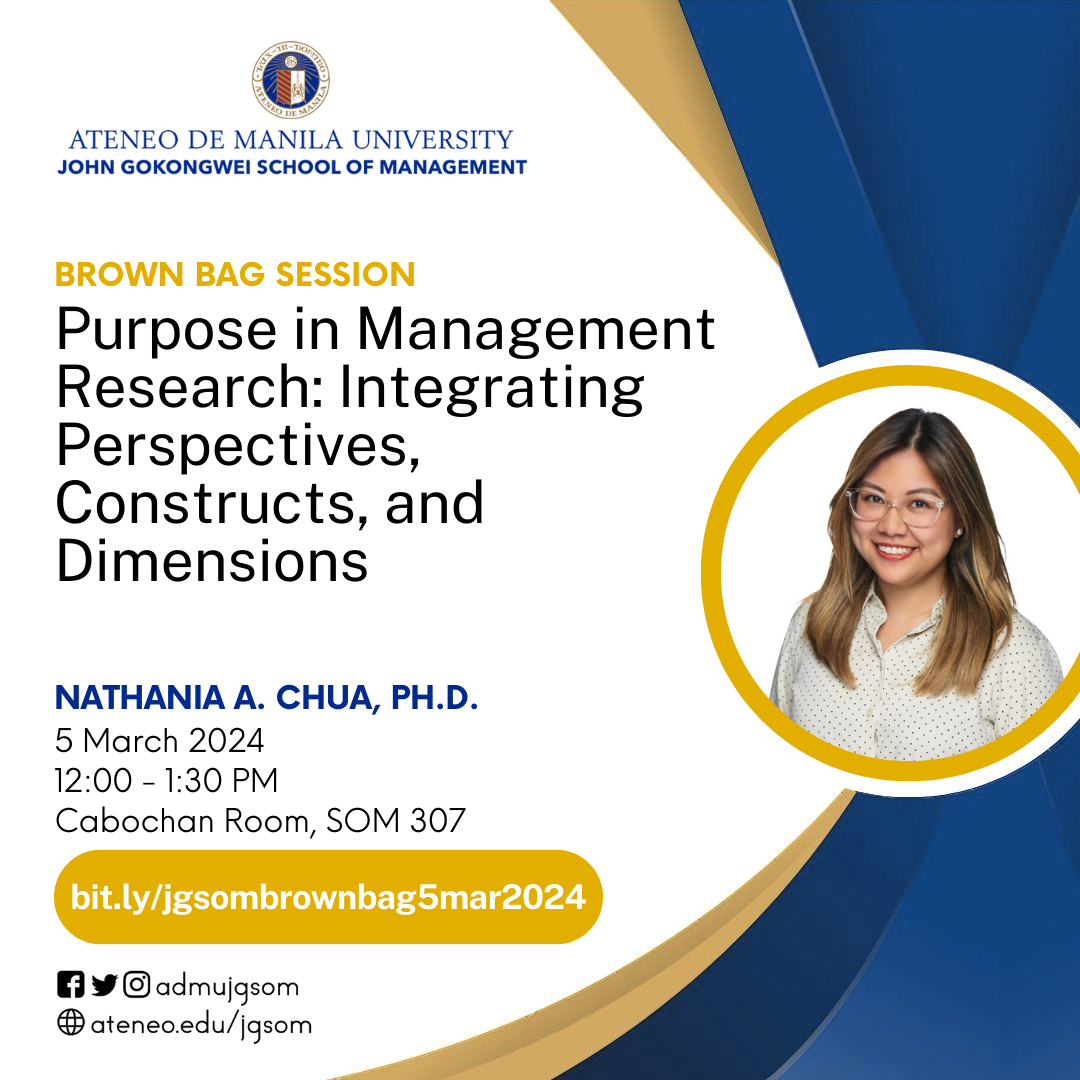 JGSOM Brown Bag Session 2024 Mar 5