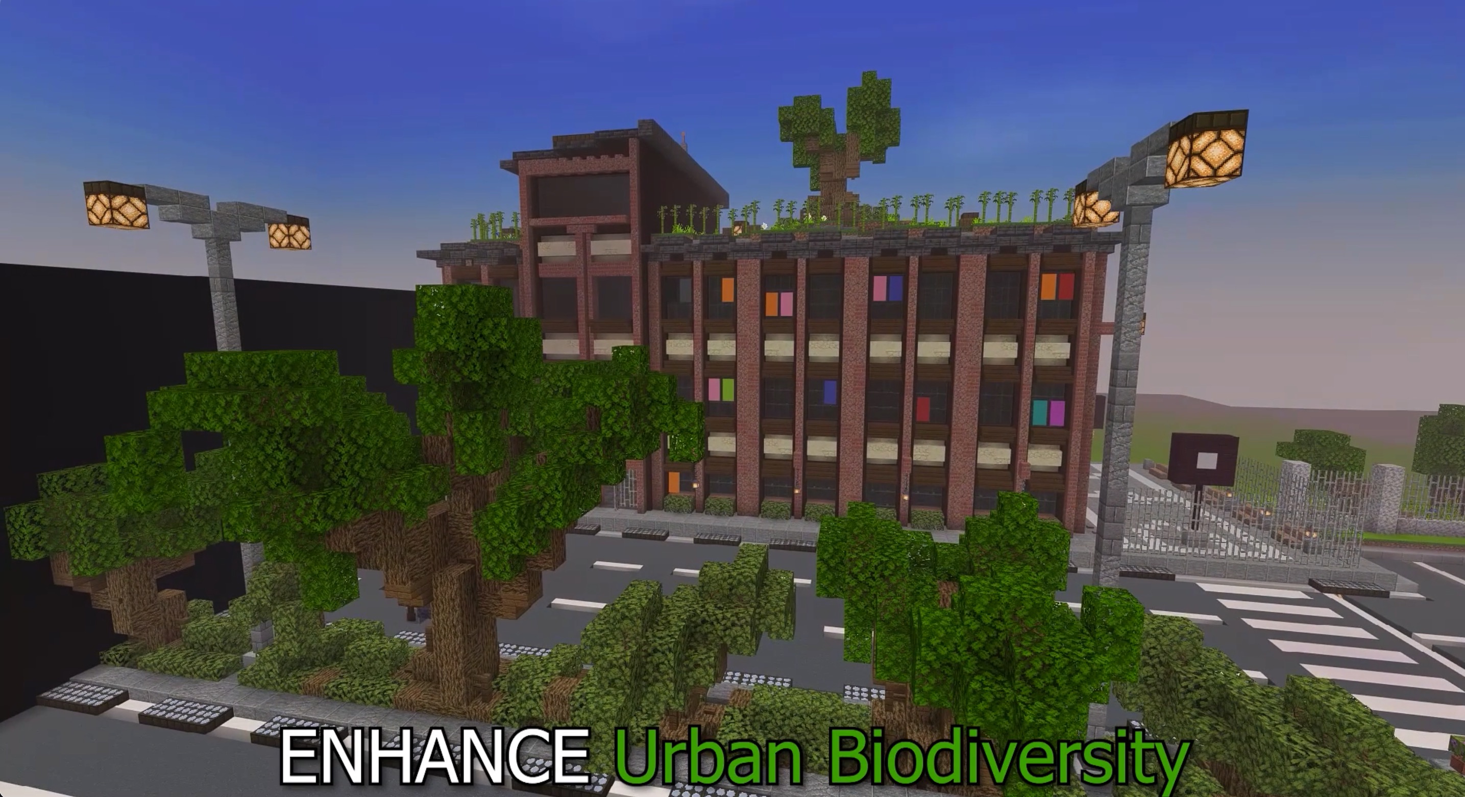 For their project, the Ateneans reimagined a cleaner and greener Agham Road that enhances urban biodiversity, promotes sustainable mobility, and improves public health. (Screenshot)