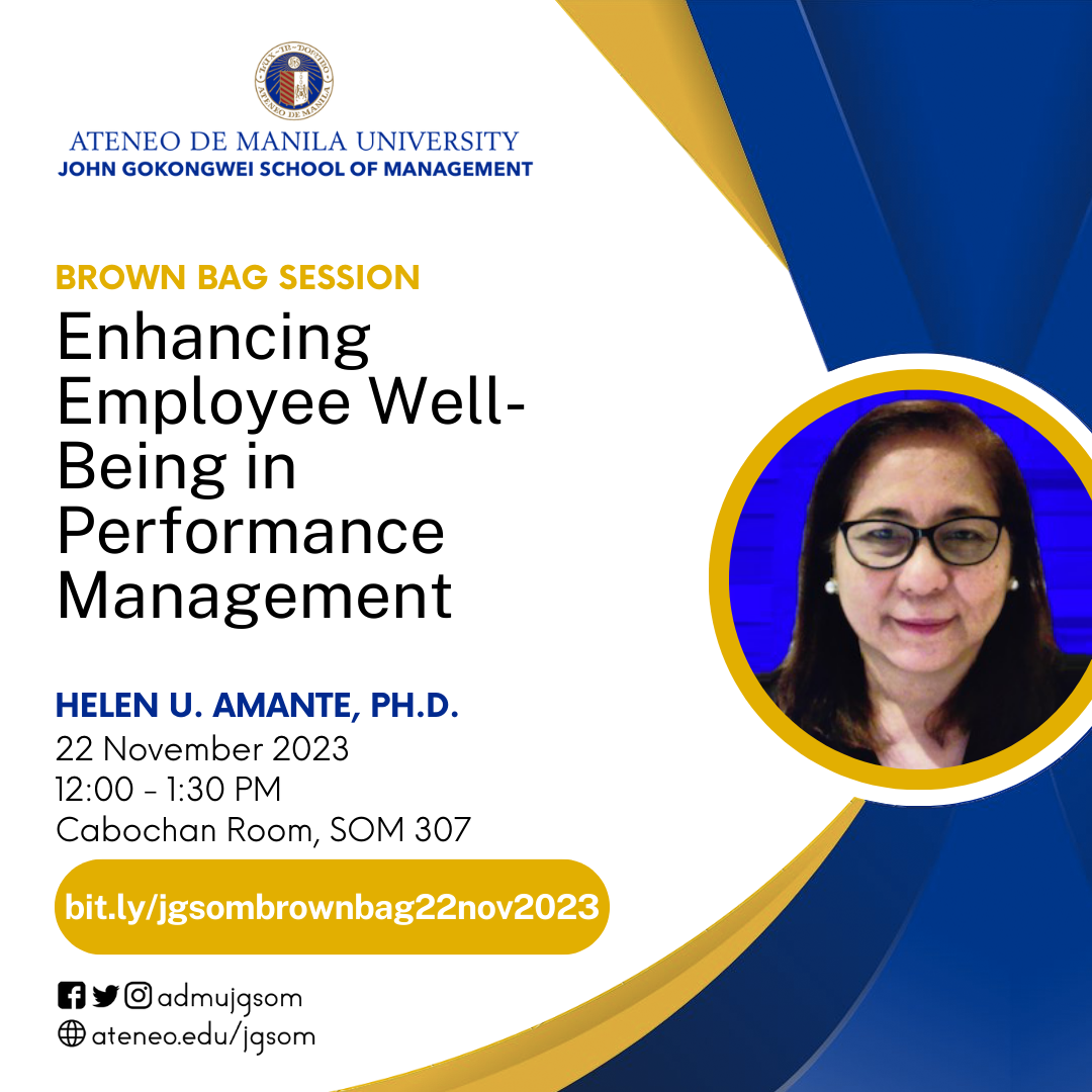 JGSOM Brown Bag Session Nov 22