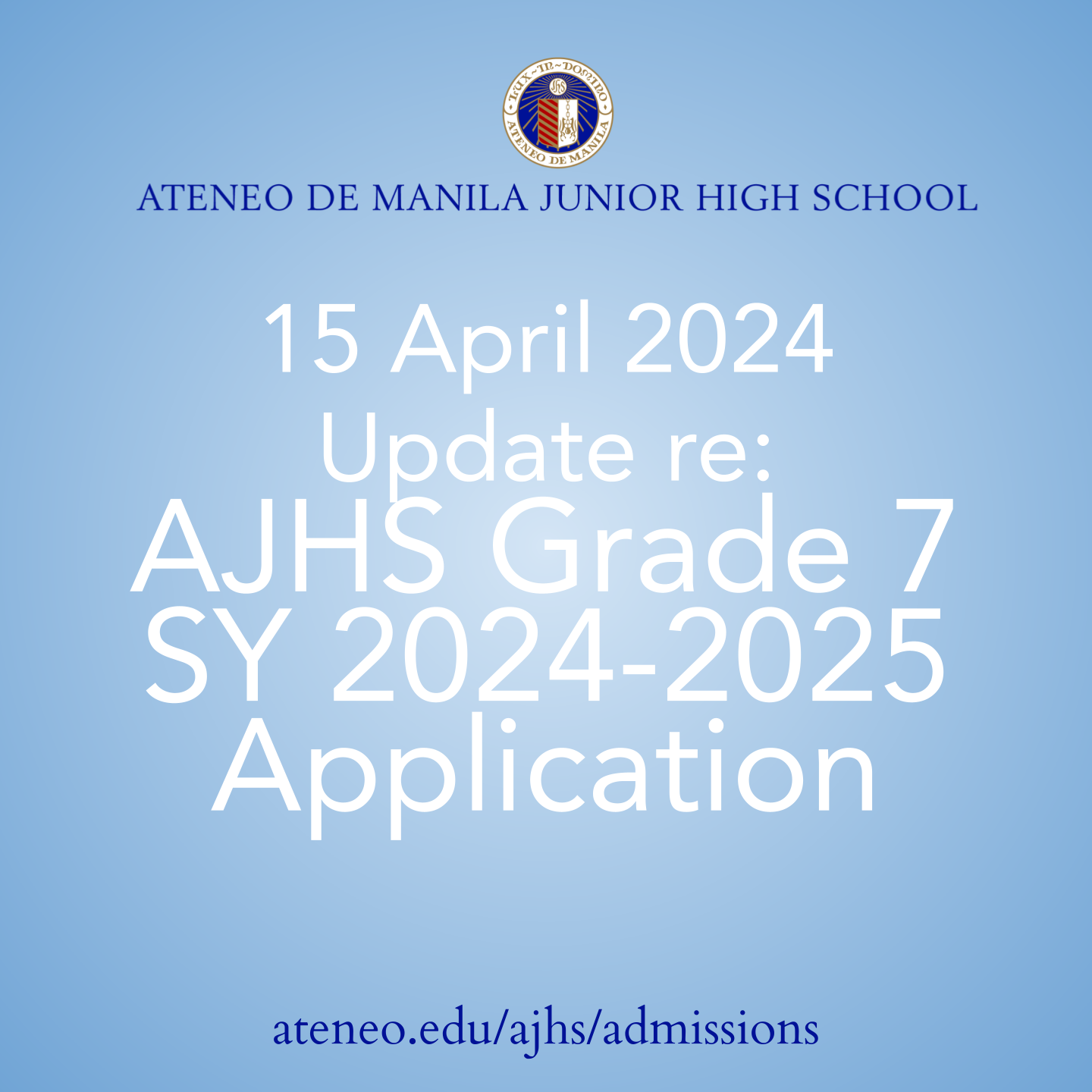 April 15, 2024 Update from AJHS OAS 