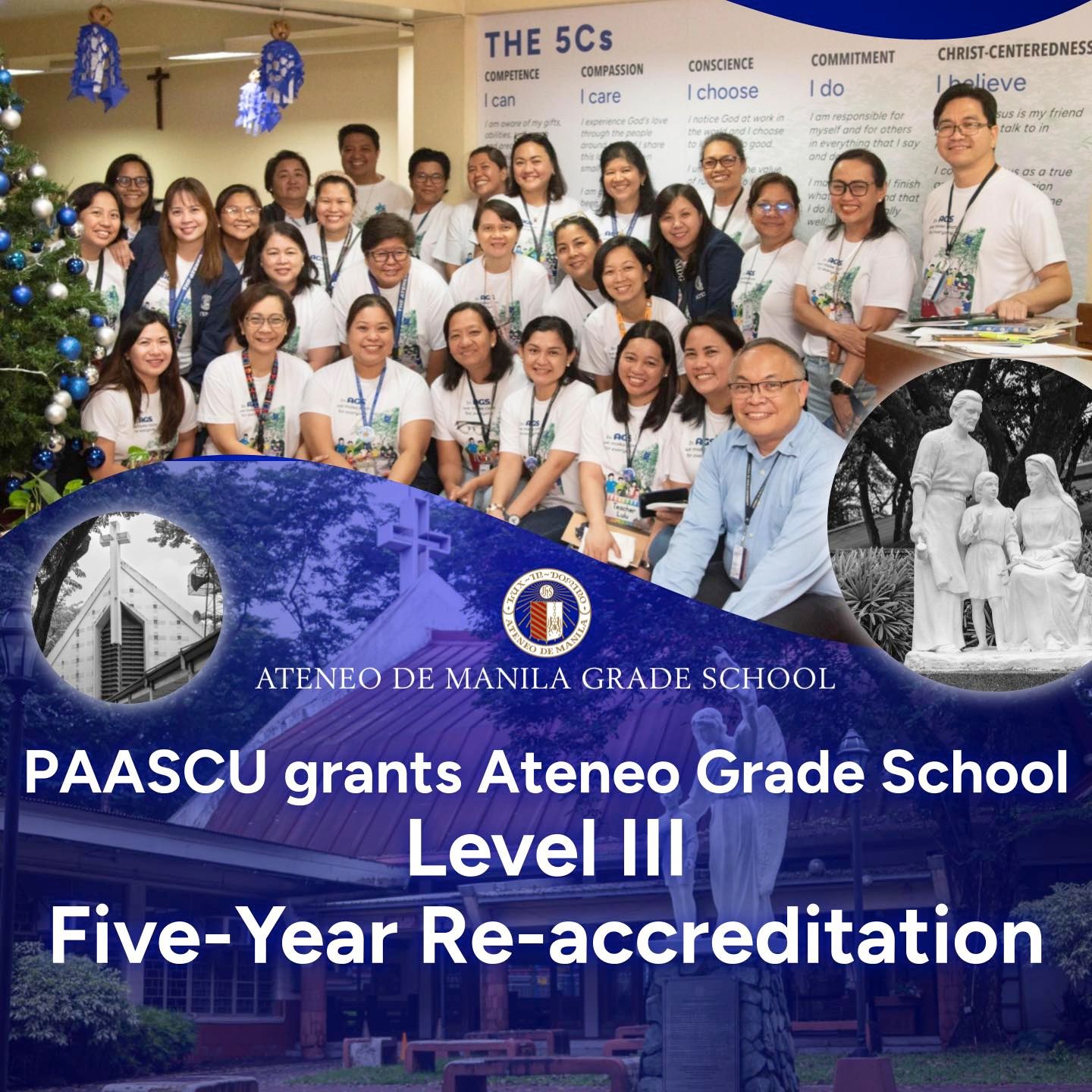 AGS PAASCU Level III re-accreditation