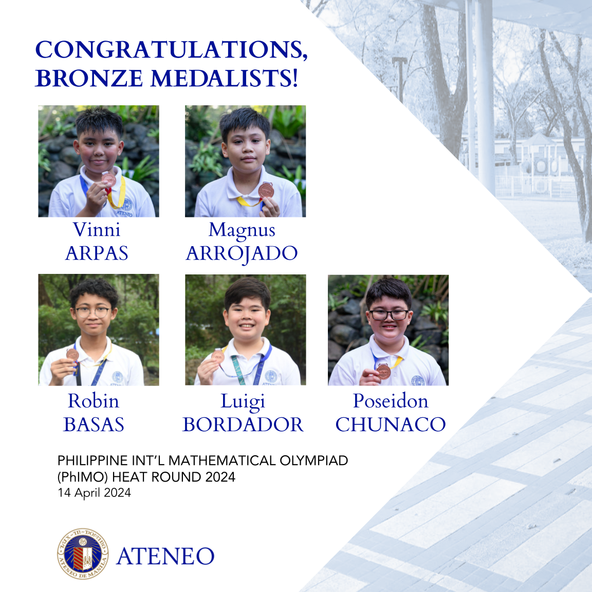 PhIMO Heat Round bronze corrected