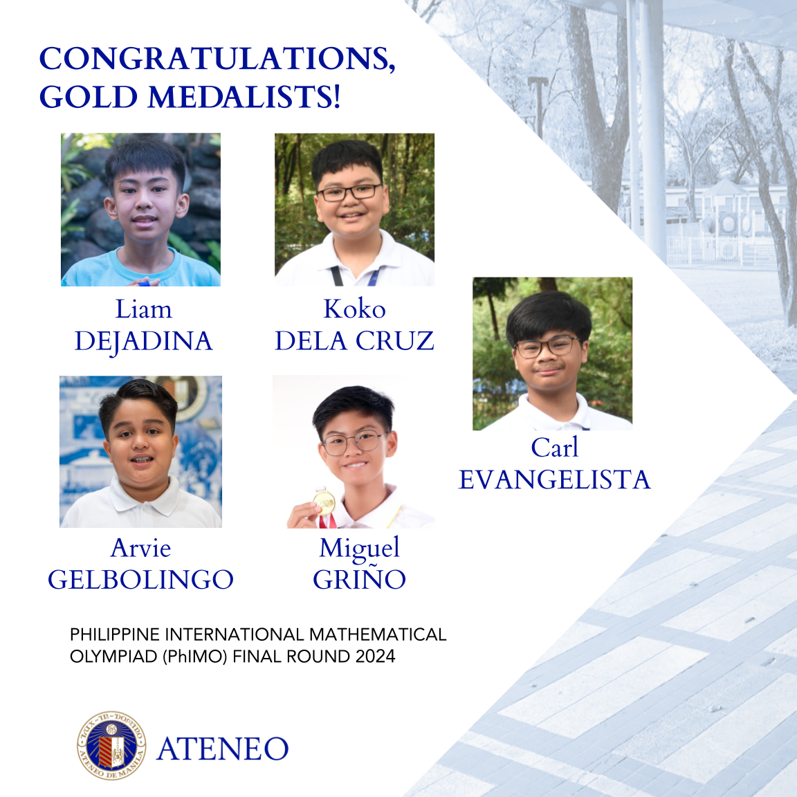 Dejadina Dela Cruz Evangelista Gelbolingo Griño