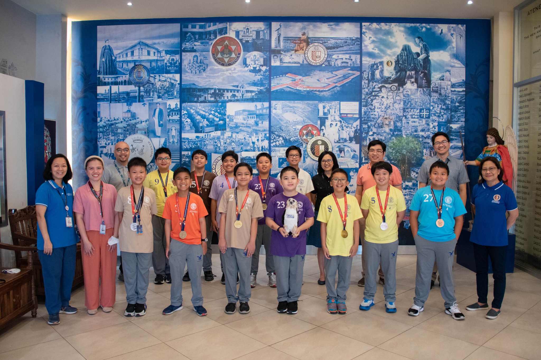 Front row from left: Grace Yn, Rose De Jesus, Russ de Belen, Ethan Alferez, Daniel Canaria, Lego Pauig, Iñigo Cristobal, Vico Babaran, Miguel Tagarda, Vivian David; back row from left: Patrick Ablang, Koko Dela Cruz, Xavvi Lopez, Thomas Camacho, Shun Sato, Matty Trinidad, Rose Perfecto, Javy Inumerable, Jervy Robles; not in photo: Marie Guevara