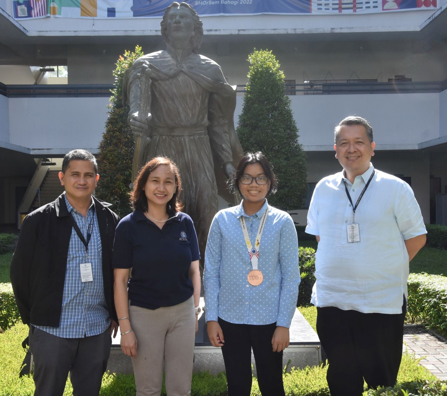 (L-R) Javy Fabello, Czel Lacson, Maggi Castañeda, Noel Miranda 
