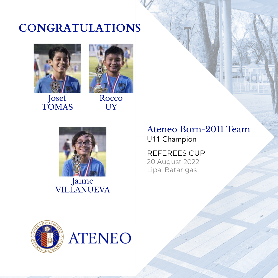 Josef Tomas, Rocco Uy, Jaime Villanueva