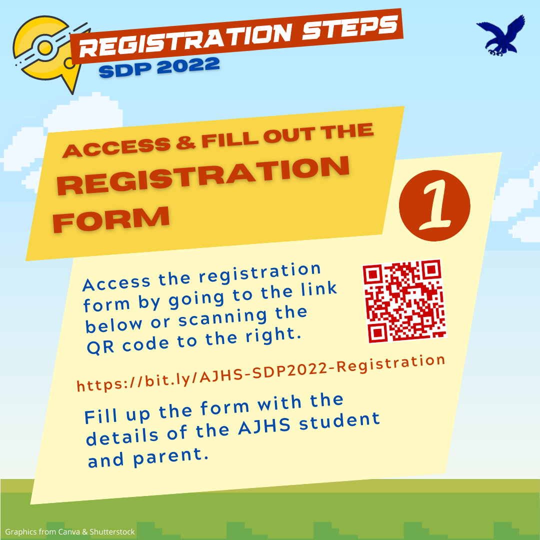 AJHS-SDP 2022 Registration Step 1