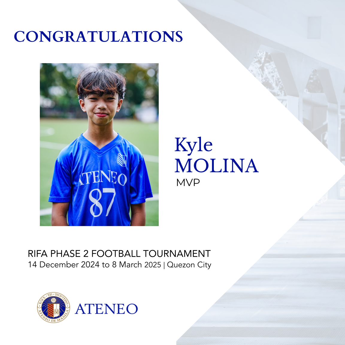 MVP Kyle Molina