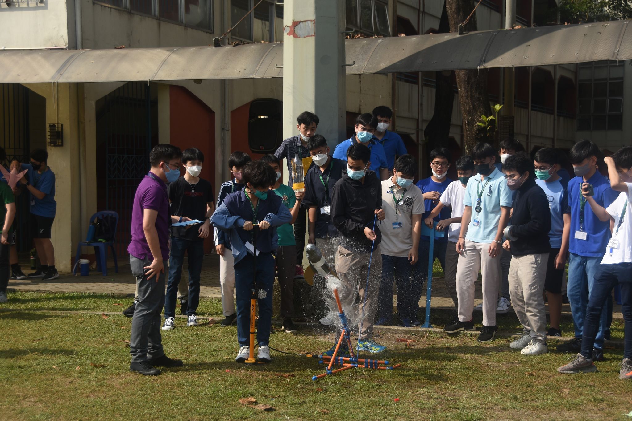 The grade 10 rocket launches were held on December 12 & 13, 2022