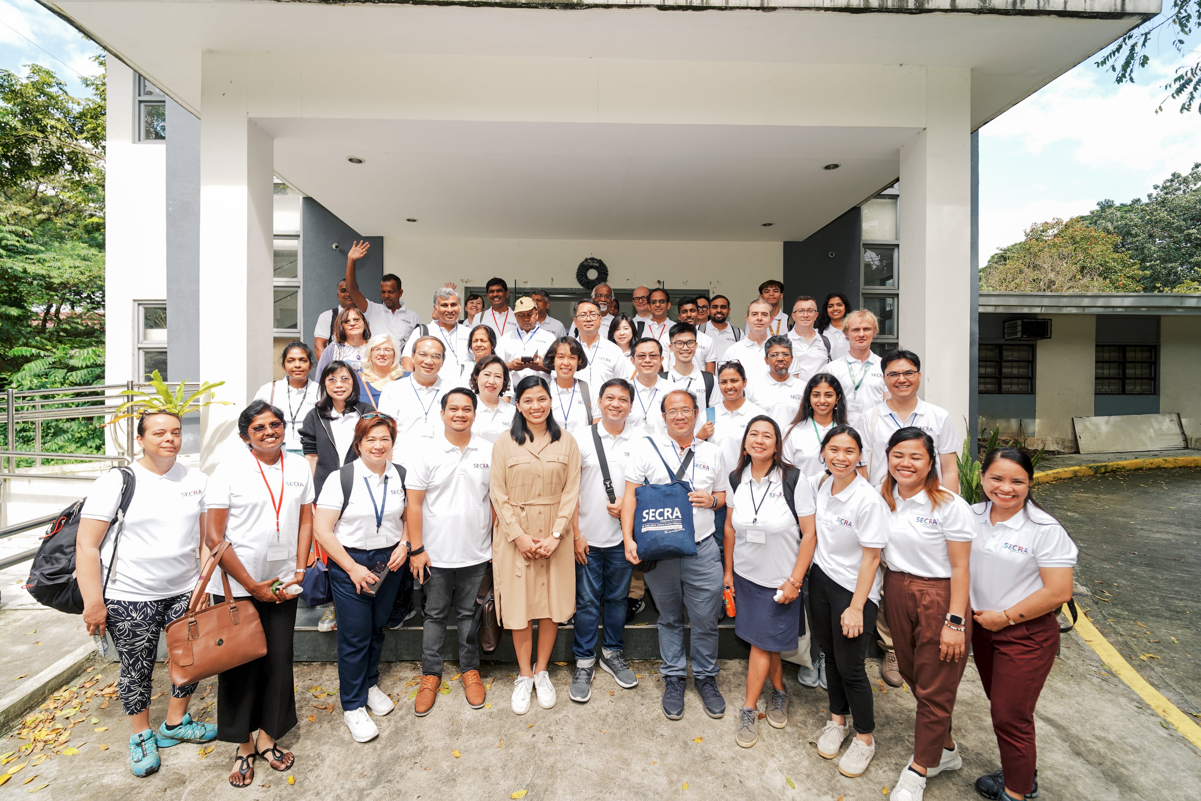 The SECRA Consortium during the visit at the UP Resilience Institute