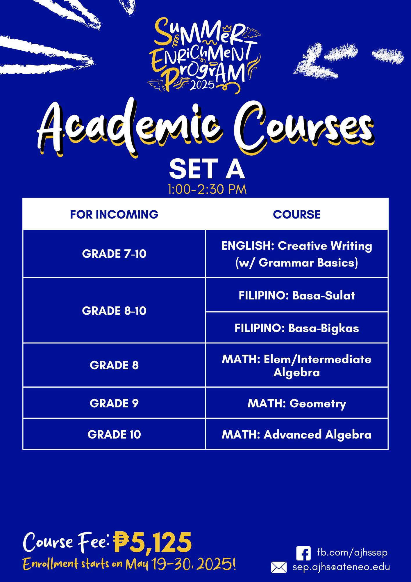 SEP 2025 academic Set A 2