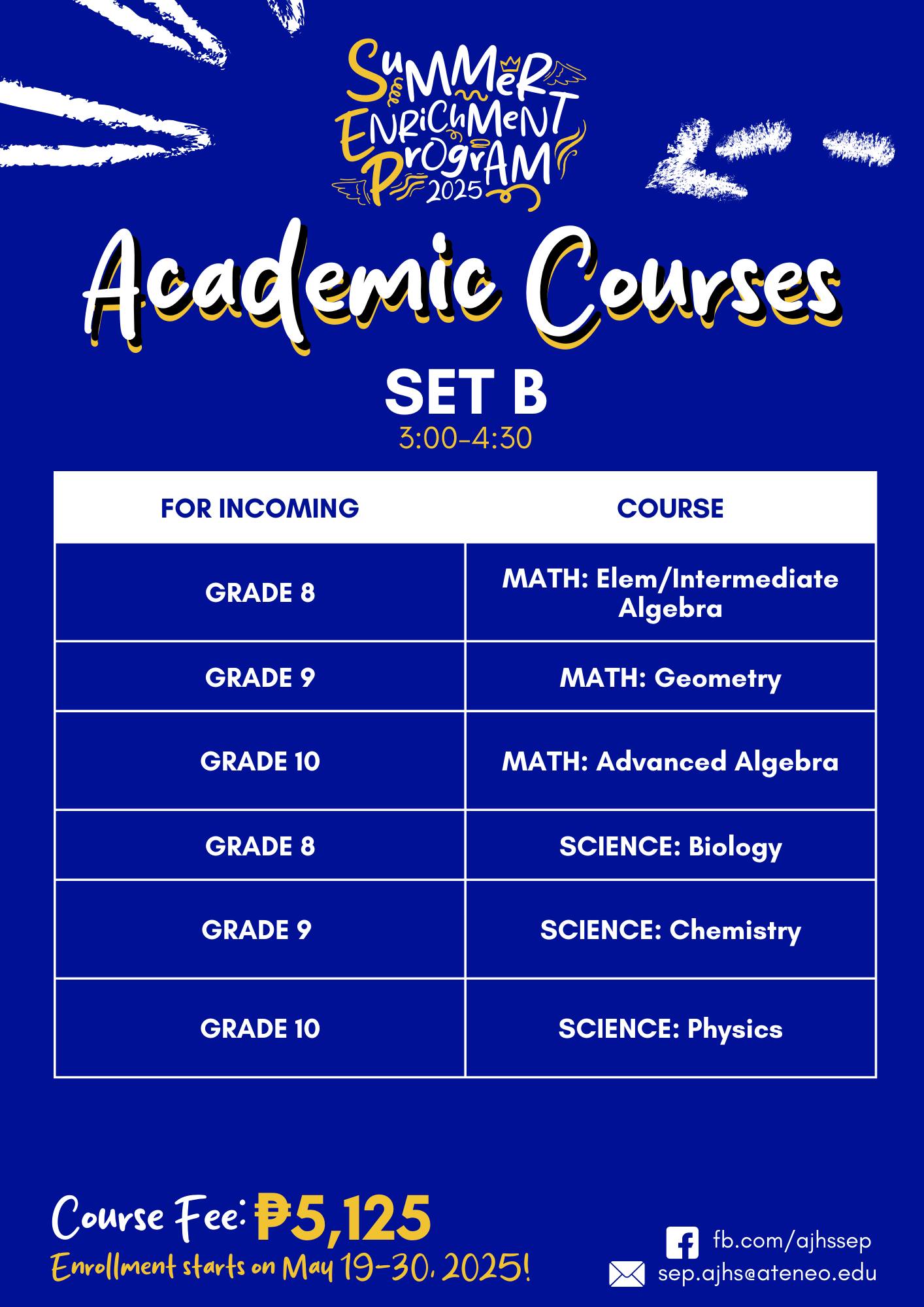 SEP 2025 academic Set B