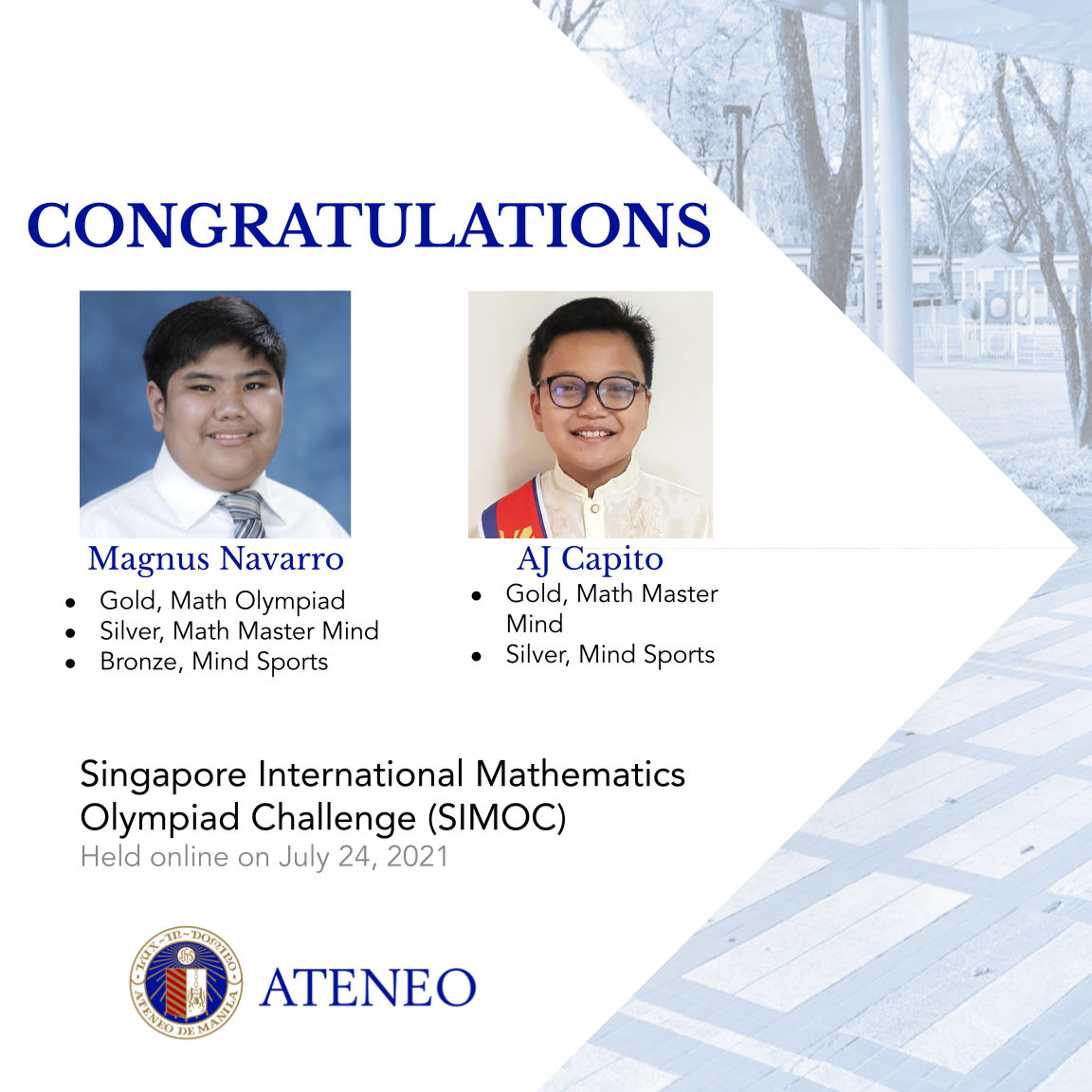 Magnus Navarro, AJ Capito 