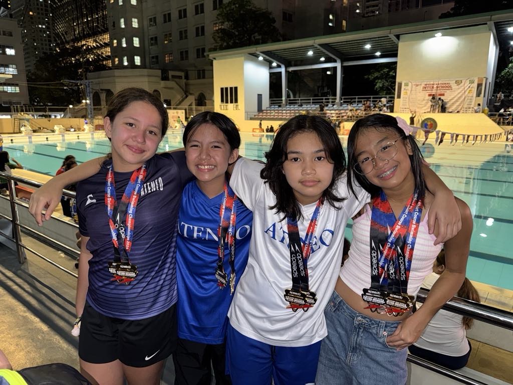 (L-R) Emma Cziomer, Ysabella Ofilas, Athena Feliciano, Trixie Tabuñar