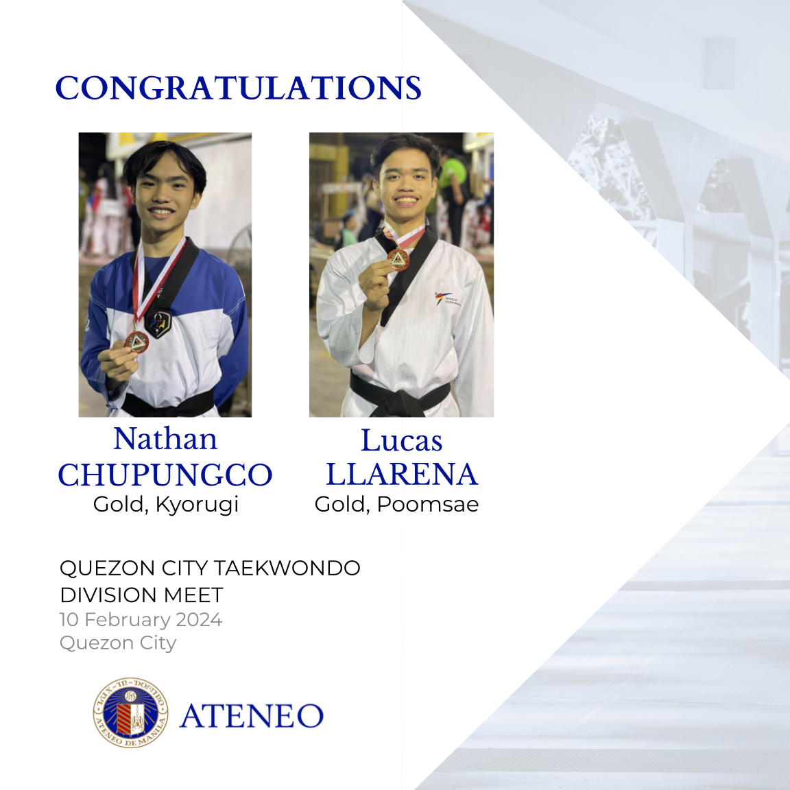 Nathan Chupungco and Lucas Llarena 