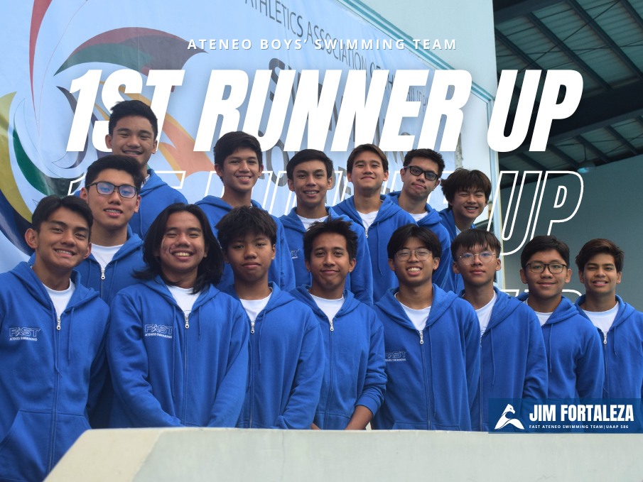 Front row from left: Gabe Viovicente, Pierre Kwan, Zion Jalla, Ilo Tondo, Ram Viray, Marcus Molino, Joaquin Osabel, Renzo Tirol; second row: Franz Ong; third row from left: Lucas de Leon, Jack de Guzman, Ivo Enot, Toby Sy, Thirdy Lentejas, Miguel Martinez