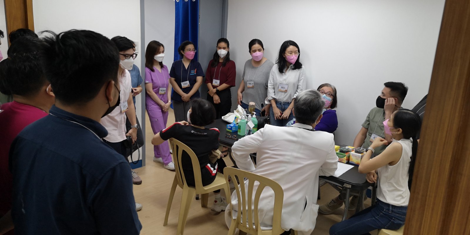 Med Mission orientation for volunteers with ASMPH Co-Founder, Dr. Maria Eufemia "Marife" Yap.