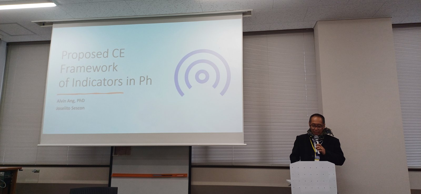 Mr. Joselito T. Sescon presented their work at the NERPS 2024 Conference.