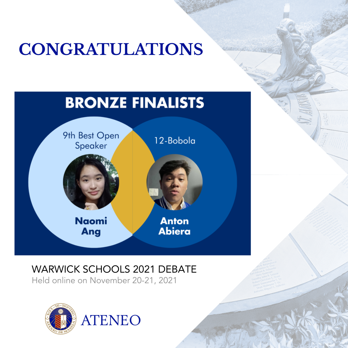 Naomi Ang & Anton Abiera