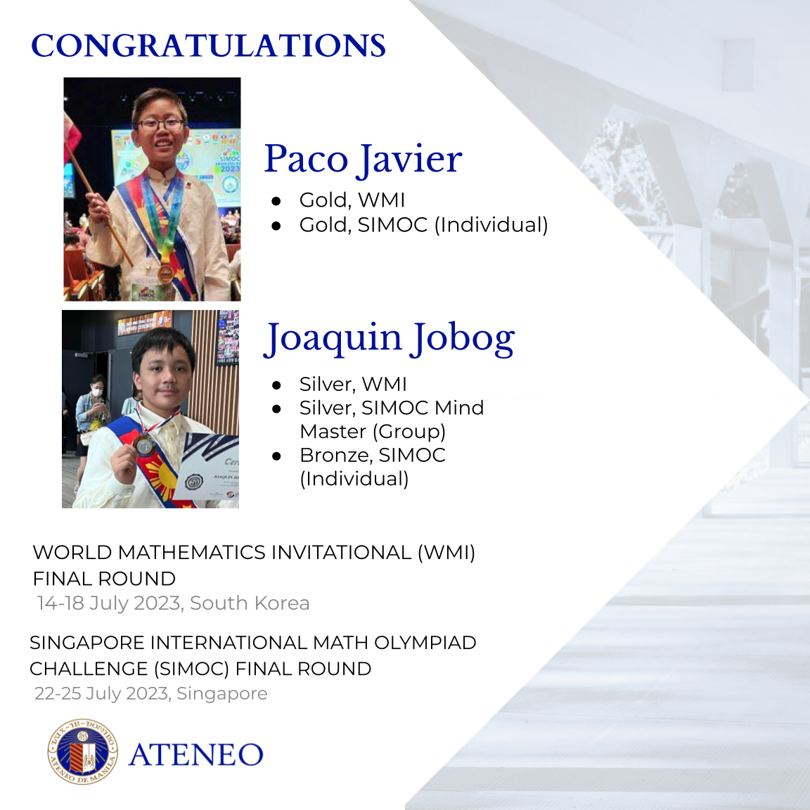 Paco Javier  and Joaquin Jobog