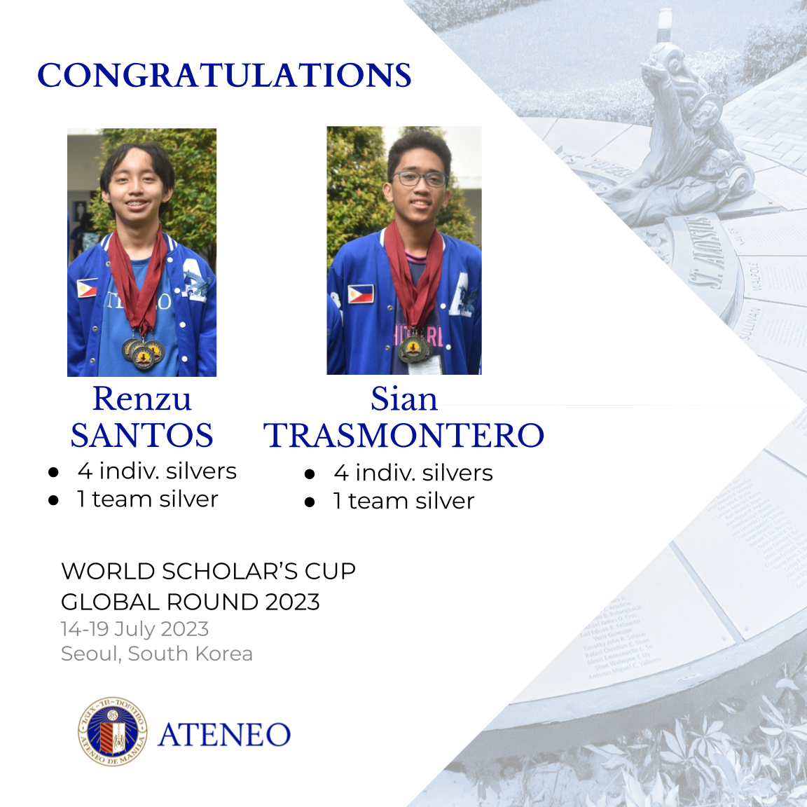 Renzu Santos & Sian Trasmontero 