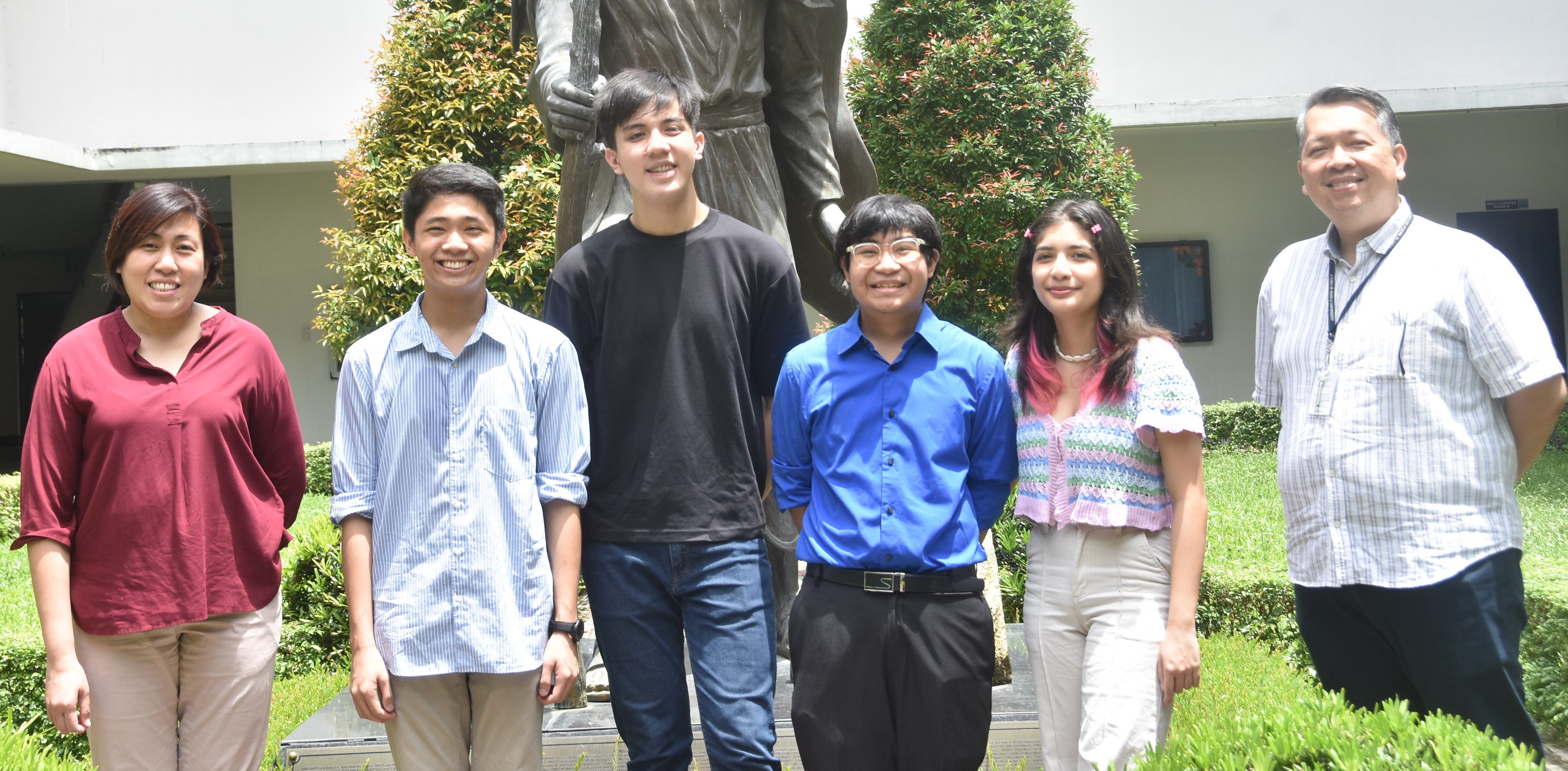 The WSDL open grand champions with administrators. From left: Jen Concepcion, Ivan Valenzuela, Pio Ventura, Kiel Mirandilla, Kristen Reyes, Noel Miranda; not in photo: Andrew Tan