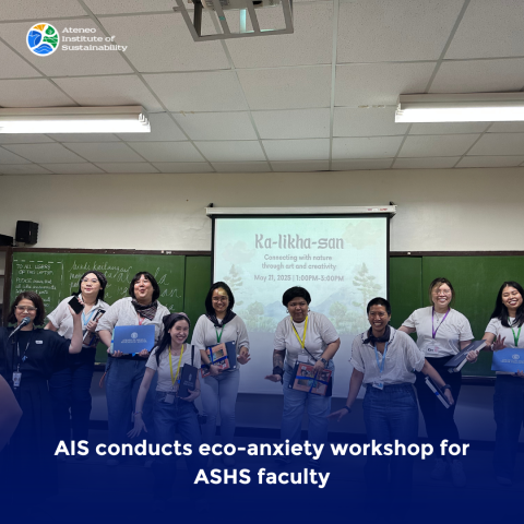 AIS conducts eco-anxiety workshop for ASHS faculty