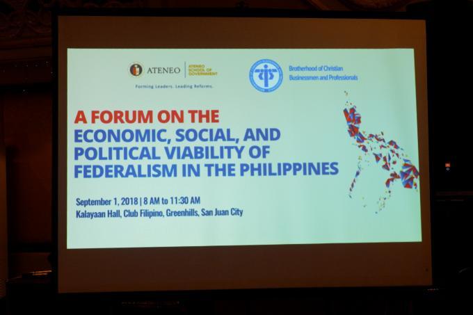 forum on federalism