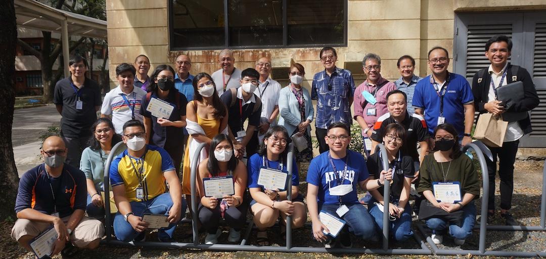 BS ME Batch '77 donates bike racks to Ateneo Higher Education