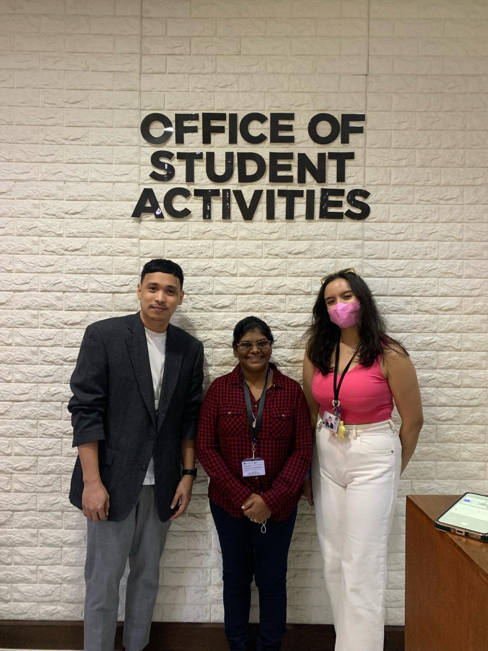 (L-R) OSA Director Tats Quiblat, Sr. Stella Mary, FMM, COA-M President Nina San Andress