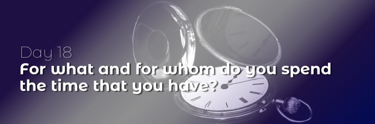 40 Days of Lent: Day 18