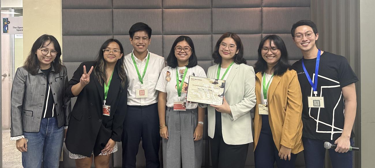 AB Development Studies juniors recently won the Sole Searchers Hackathon