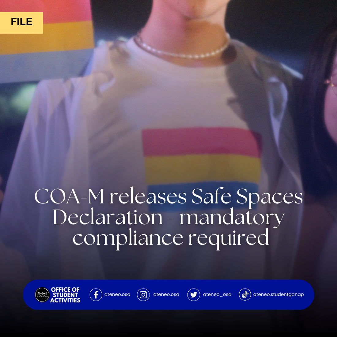 Safe Spaces Declaration