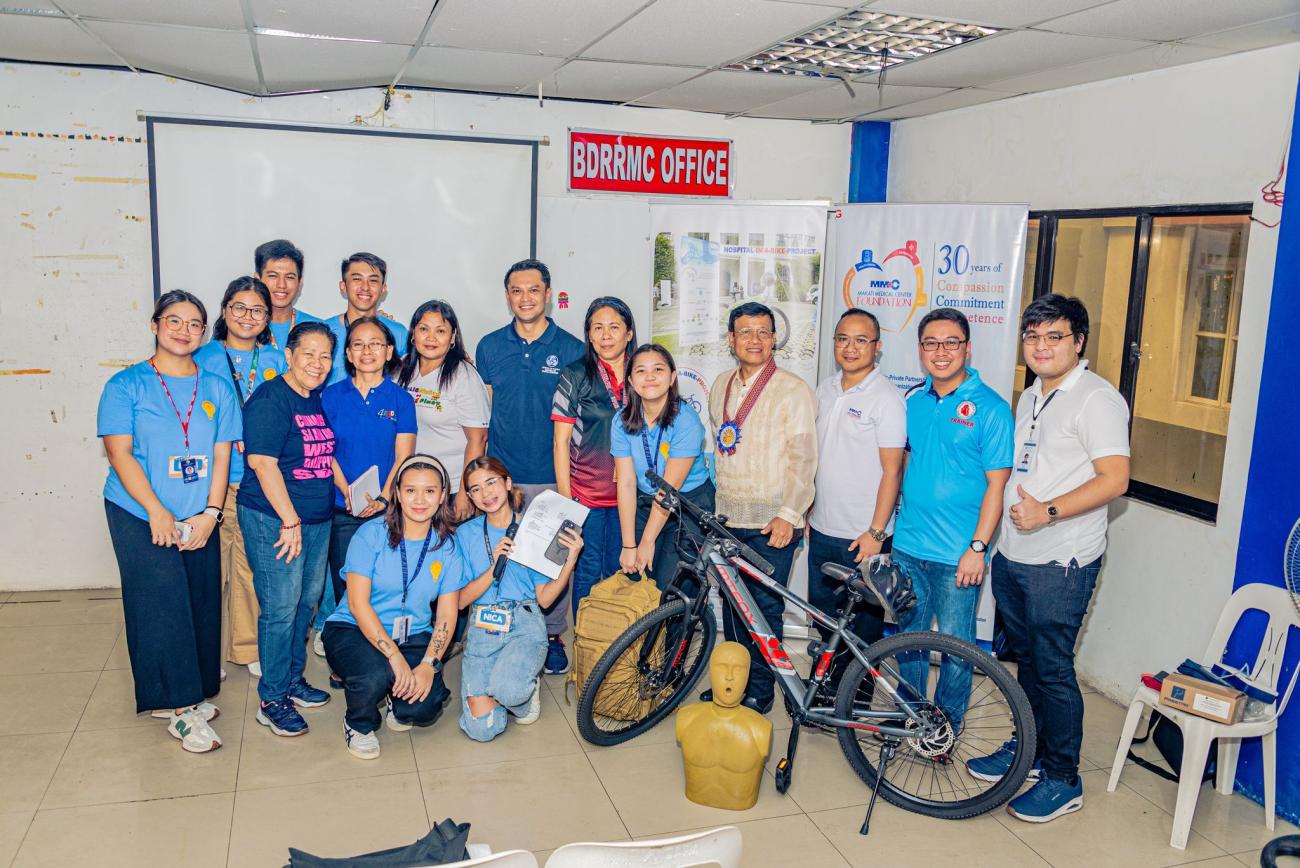 Hospital in a Bike Cover Photo