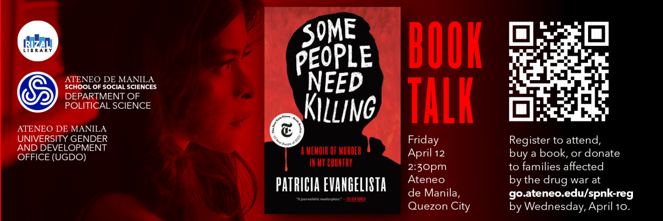 'Some People Need Killing' book talk