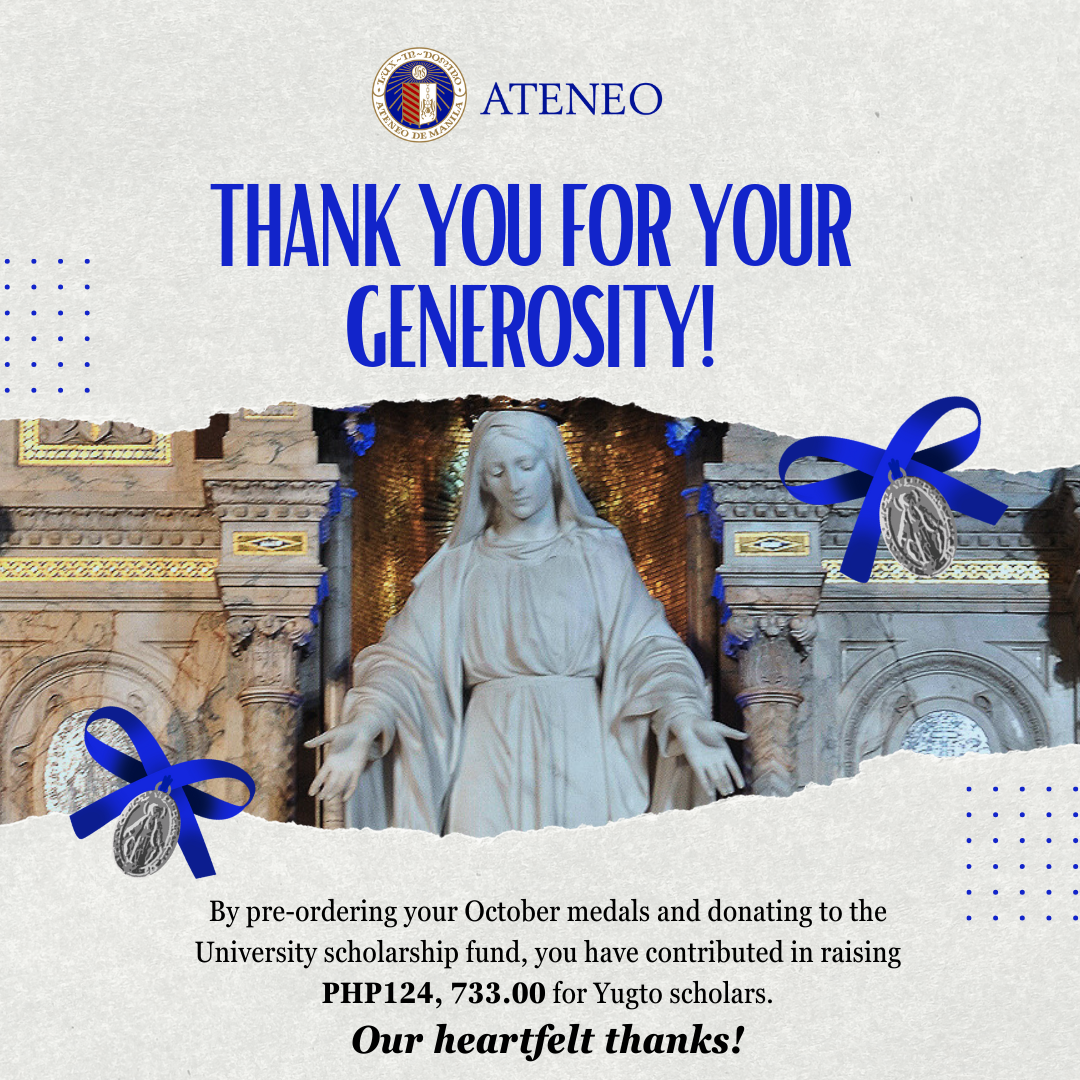 Thank you for ordering October Medals