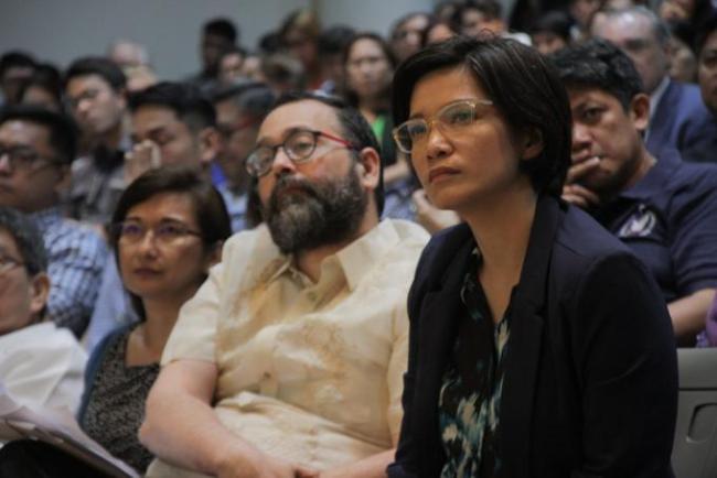 Dr. Clarissa David with Jose Luis Gascon