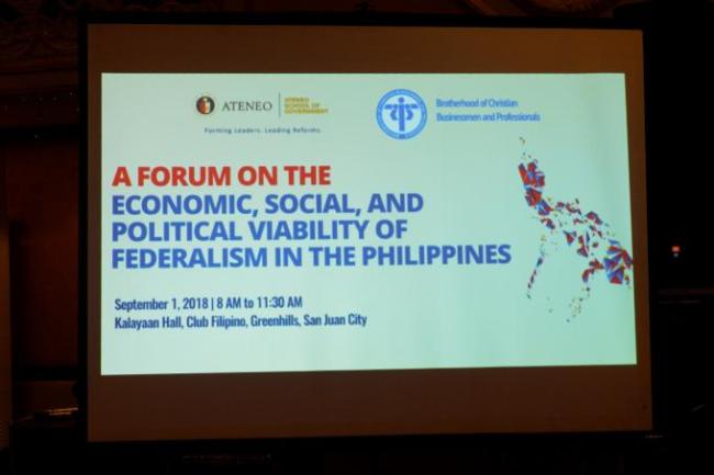 forum on federalism
