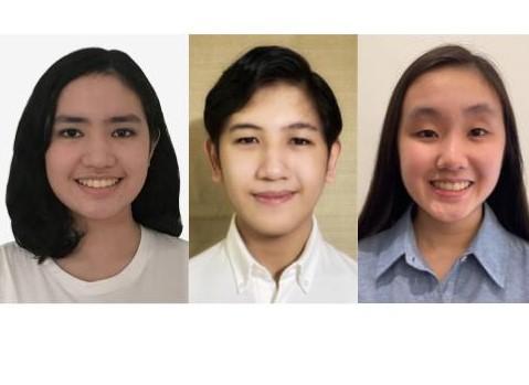 (L-R) Deanne Algenio, Jimbo Bernardo, Vanessa Julio