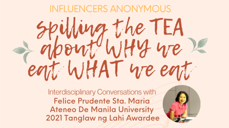 Spilling the TEA about WHY we eat WHAT we eat